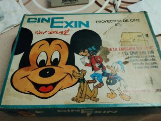 Proyector Cinexin 8mm Naranja 1972