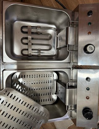 Plancha y Freidora Industrial