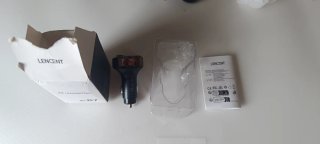 Transmisor FM Bluetooth QC3.0 PD 30W lencet