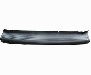 Centro Paragolpes Trasero (Negro) para Fiat DOBLO 2005