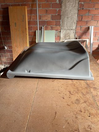 Tapa de remolque gris