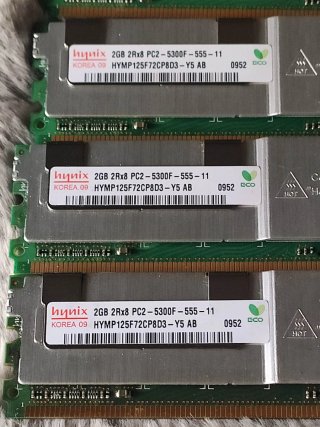 8x 2GB DDR2 Hynix PC2-5300F FB-DIMM