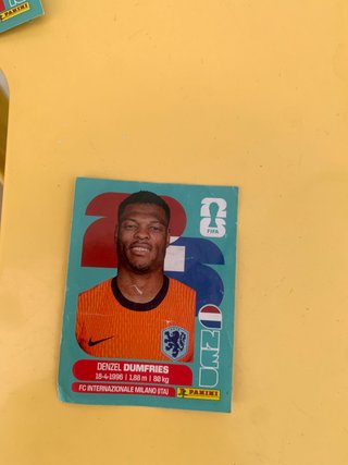 Cromos Panini Denzel Dumfries FC Inter