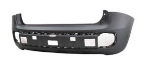 Paragolpes Trasero Imprimado para Fiat PANDA 2012