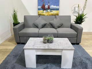 Sofa Cama Lineal 210cm con Arcon