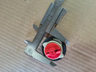 Tappo serbatoio Fiat 127 con chiavi
