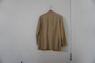 Americana Burberry cuadros beige Talla 54