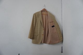 Americana Burberry cuadros beige Talla 54