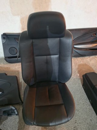 Asientos LCI BMW Serie 6 E63 Cuero Negro