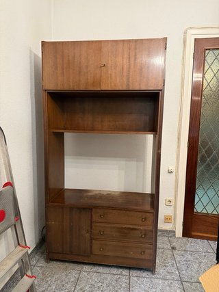 SE REGLA: Mueble TV madera antiguo