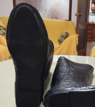 Botas altas Giuseppo negras de goma