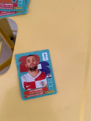 Cromos Fútbol Panini Mateo Kovačić