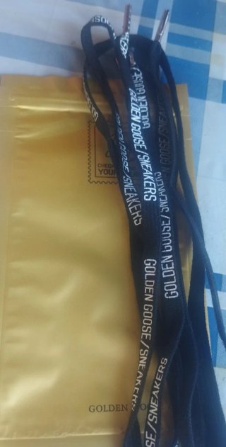 Cordones Golden Goose Negros