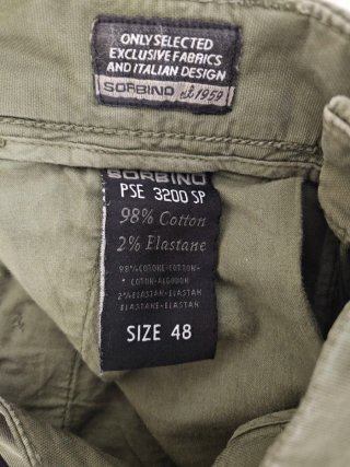 Pantaloni uomo verdi