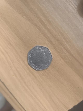Moneda 50 Peniques Bailiwick of Jersey