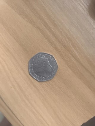 Moneda 50 Peniques Bailiwick of Jersey