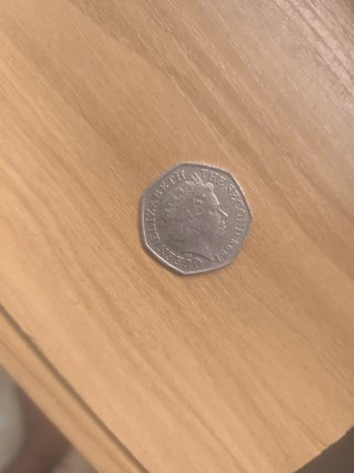 Moneda 50 Peniques Bailiwick of Jersey