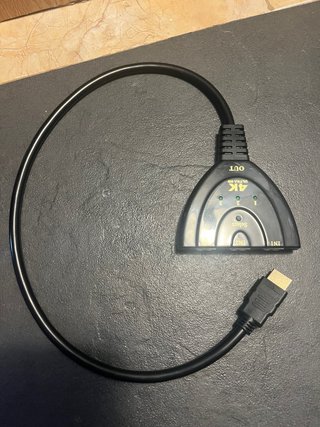 Conmutador HDMI 4K 3 Entradas 1 Salida