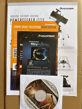Telescopio Celestron PowerSeeker 127EQ + Accesorio