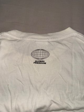 Camiseta Zara Estampada Multicolor