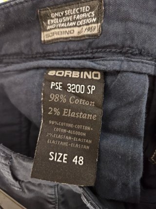 Pantaloni blu uomo
