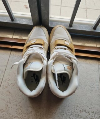 Scarpe Nike Air Trainer 1 Beige/Bianco Tg 43