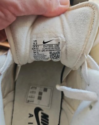 Scarpe Nike Air Trainer 1 Beige/Bianco Tg 43