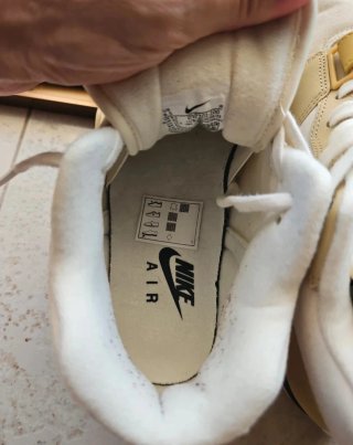 Scarpe Nike Air Trainer 1 Beige/Bianco Tg 43