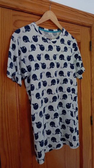 Camiseta Pull&Bear Estampada