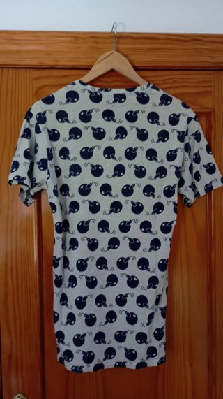 Camiseta Pull&Bear Estampada
