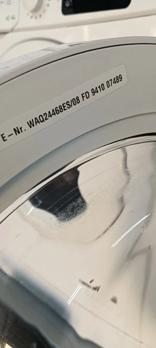 Lavadora Bosch  8 KG Serie 6 Blanca