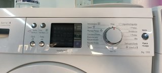 Lavadora Bosch  8 KG Serie 6 Blanca