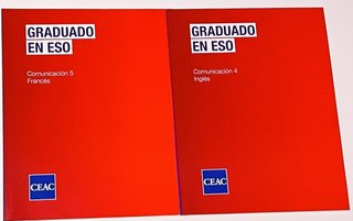 Libros Graduado ESO CEAC, prácticamente completo