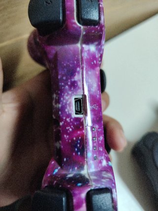 Mando PS3 Gameware Galaxy y Negro