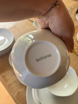 Vajilla Ikea Bidasoa Cerámica Blanca