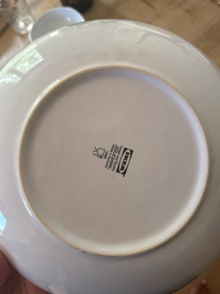 Vajilla Ikea Bidasoa Cerámica Blanca