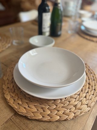Vajilla Ikea Bidasoa Cerámica Blanca