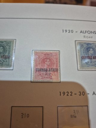 Sellos España 1920 Alfonso XIII