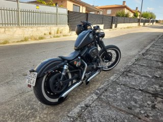 Harley Sportster Carburación Negra