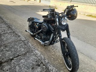 Harley Sportster Carburación Negra
