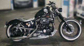 Harley Sportster Carburación Negra