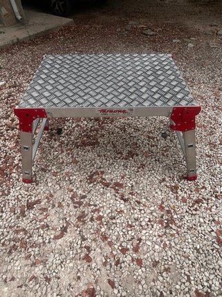 Plataforma de trabajo plegable