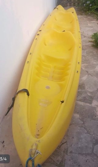 Remato Kayak Amarillo 3 Plazas