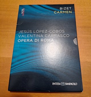 Bizet Carmen DVD+CD Opera Intesa Sanpaolo