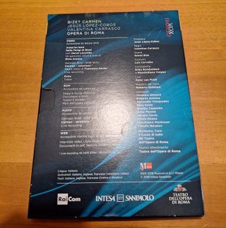 Bizet Carmen DVD+CD Opera Intesa Sanpaolo