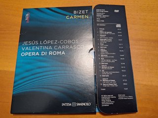 Bizet Carmen DVD+CD Opera Intesa Sanpaolo