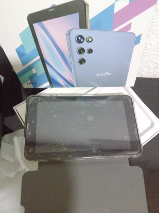 Tablet Modio M12 Negra/Gris Pantalla rota