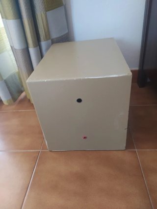 Caja Fuerte Seguridad Metal Beige