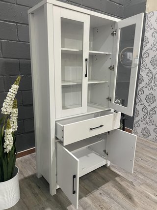 Nuevo Aparador Vitrina 4 Puertas DN
