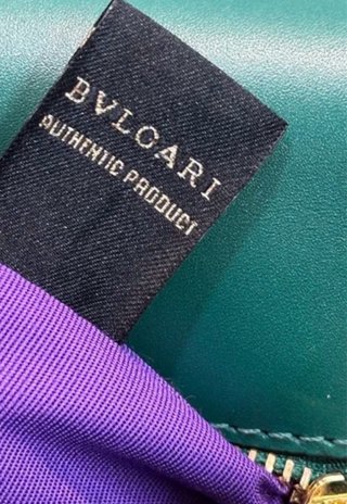 Bolso Bvlgari Bulgari Serpenti Forever verde